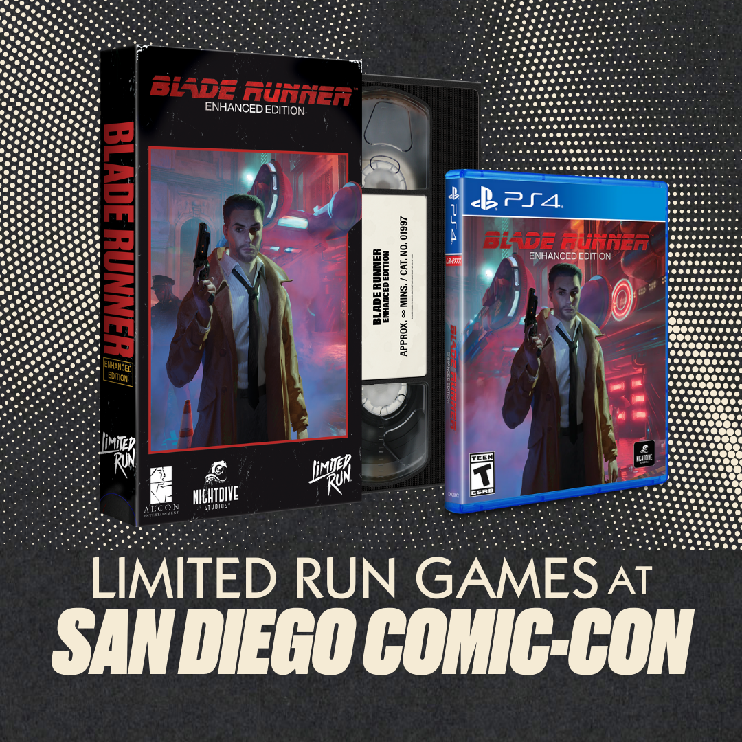 SDCC 2023 Press Release Limited Run Games