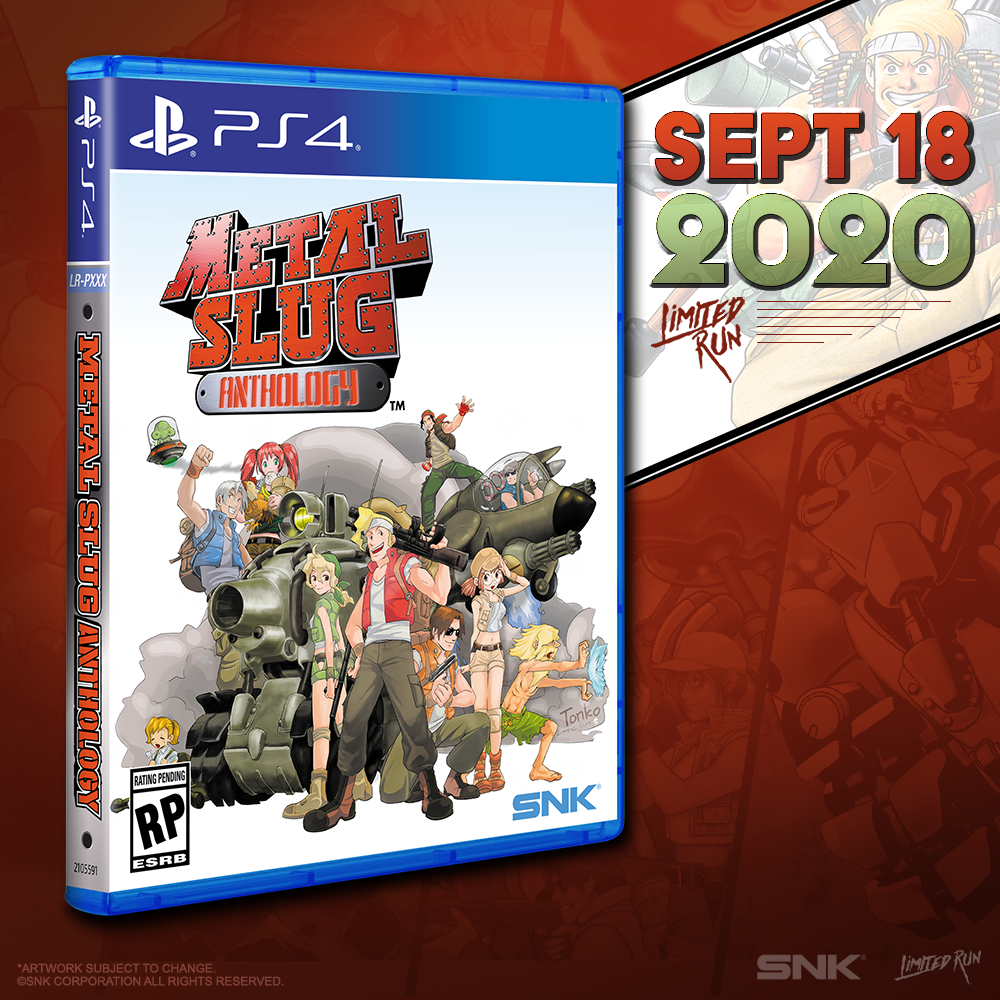 Metal slug anthology on sale ps4