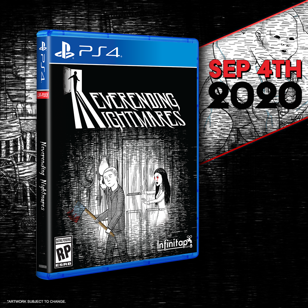 Neverending Nightmares gets a Limited Run for the PS4 this Friday! –  Limited Run Games