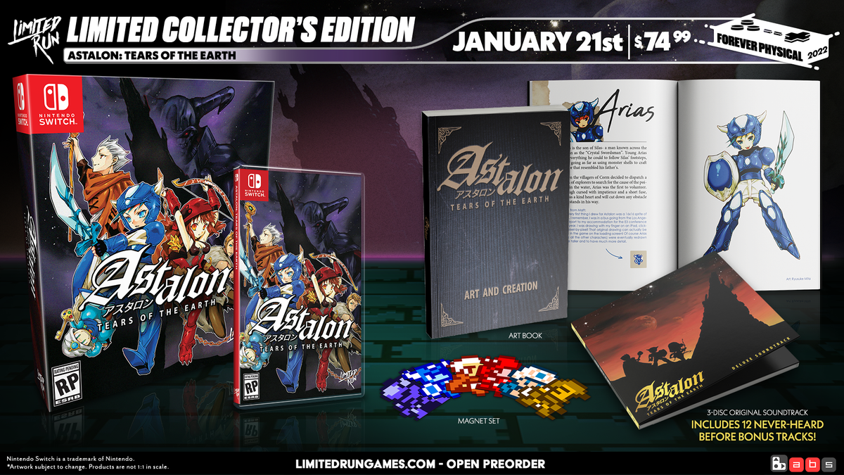 Astalon: Tears of the Earth – Limited Run Games