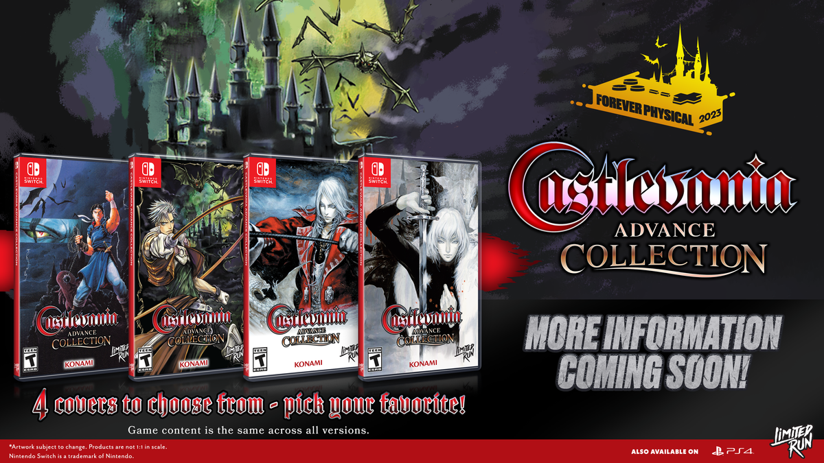 Castlevania Advance Collection Limited Run Games
