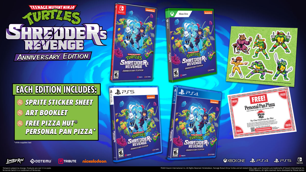 Limited Run Games TMNT:SR Physical Edition : r/TMNT