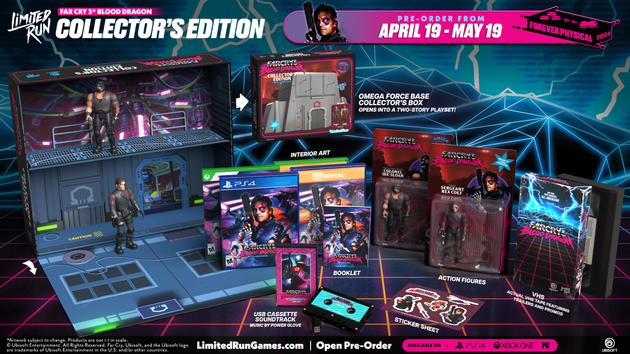 Limited Run #558: Far Cry 3 Blood Dragon Collector's Edition (PS4)