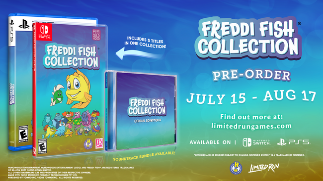 Freddi Fish Collection Soundtrack Bundle (Switch, PS5)