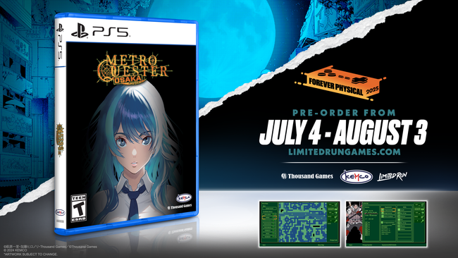 PS5 Limited Run #155: METRO QUESTER | OSAKA