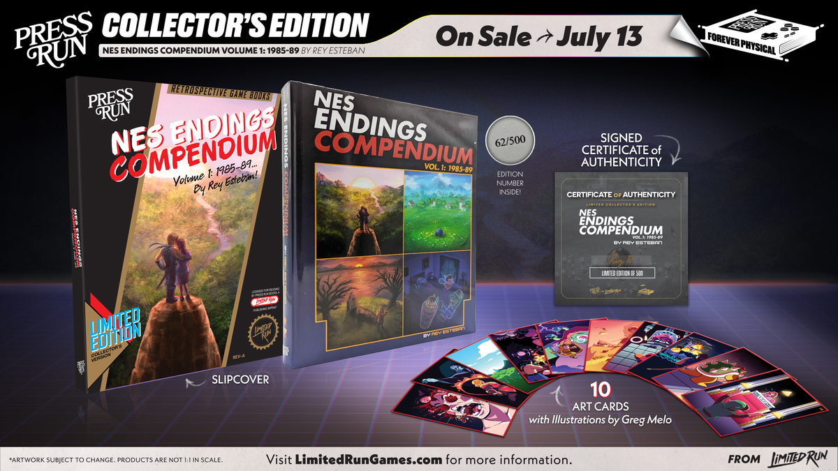 Endings　Run　(Hardcover)　NES　Limited　–　Edition　Collector's　Compendium　1985-89　1:　Vol.　Games
