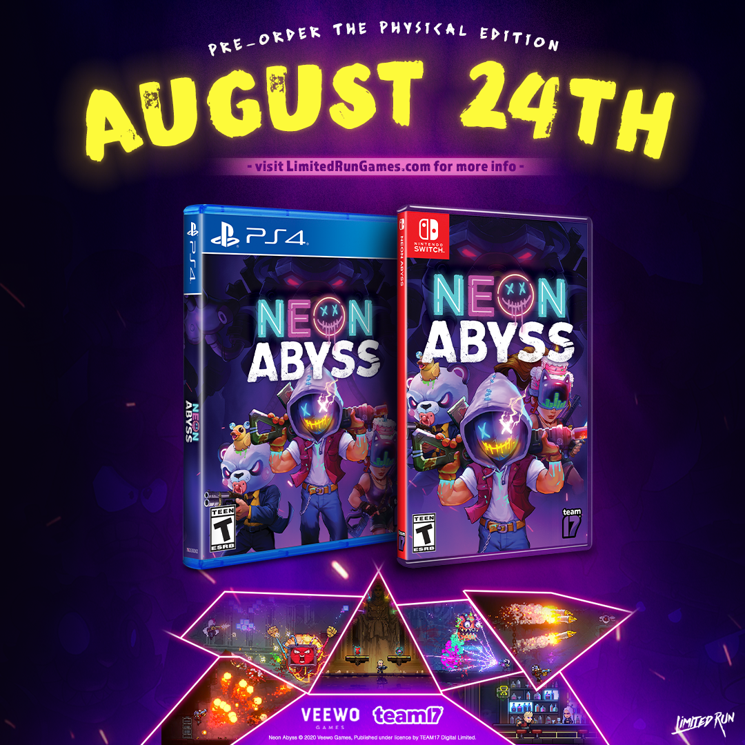Neon abyss switch on sale price