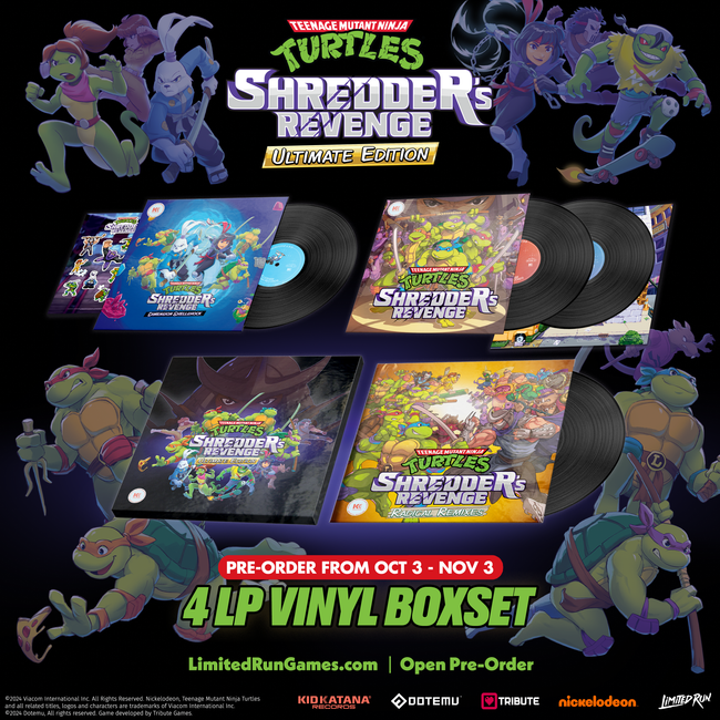 Teenage Mutant Ninja Turtles: Shredder's Revenge Ultimate Edition Vinyl Box Set