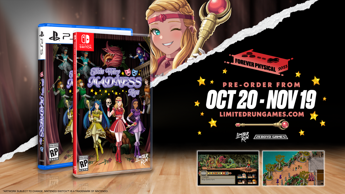 Sea of Stars Physical Release for the Switch With Multi-language on  December 7