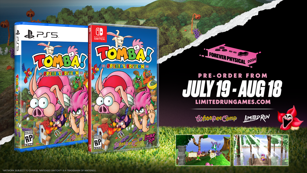 PS5 Limited Run #108: Tomba!: Special Edition – Limited Run Games