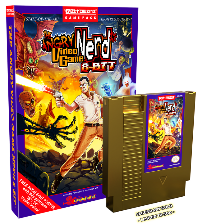 Angry Video Game Nerd 8-bit (NES)