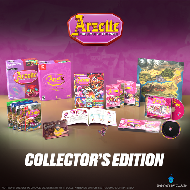 Limited Run #548: Arzette: The Jewel of Faramore Collector's Edition (PS4)