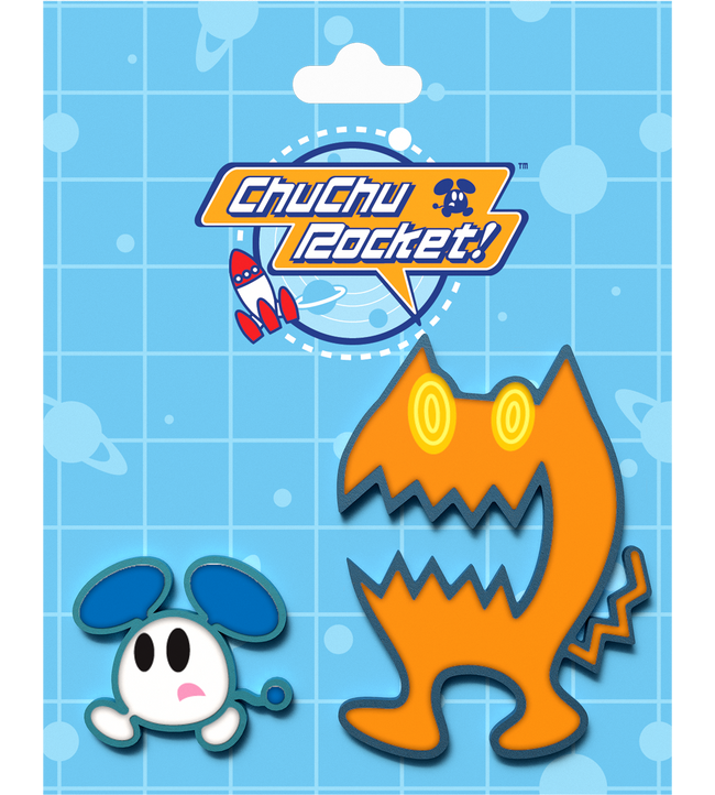 ChuChu Rocket! ChuChus & KapuKapus Pin Set