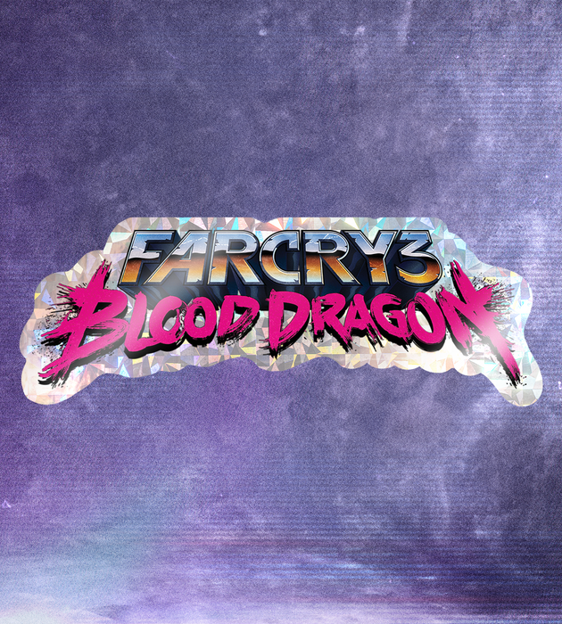 Far Cry 3 - Blood Dragon Premium Prismatic Sticker