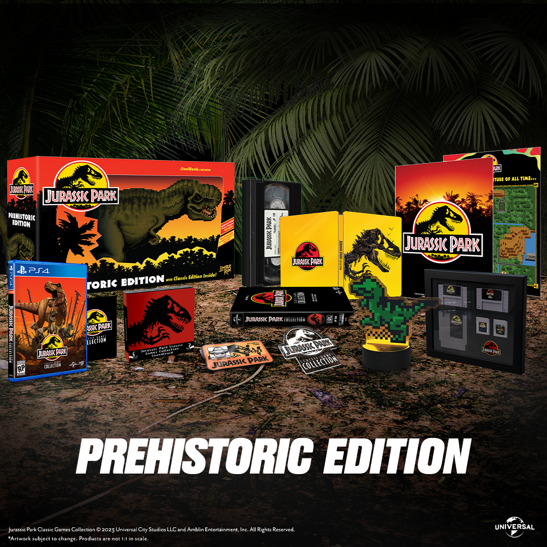 Jurassic Park: Classic Games Collection Prehistoric Edition (PS4