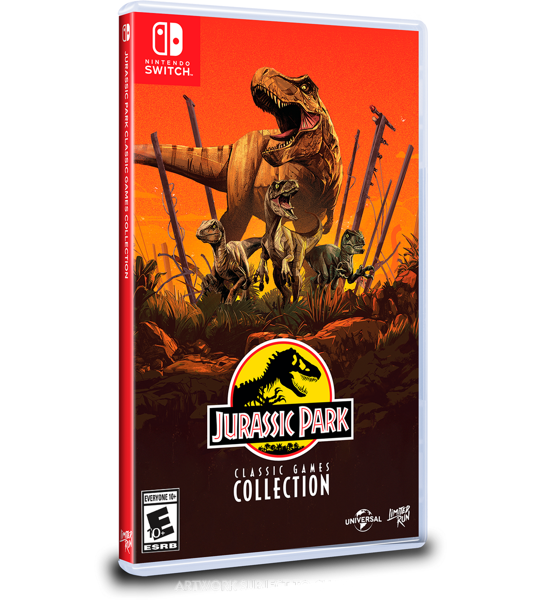 Jurassic Park Classic Games Collection Switch Limited Run Games