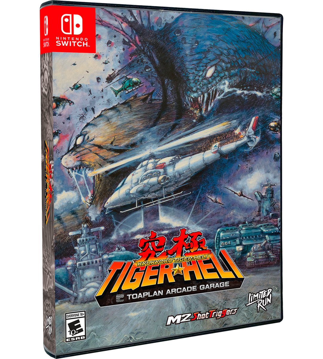 Switch Limited Run #217: Toaplan Arcade Garage: Kyukyoku Tiger-Heli Deluxe  Edition