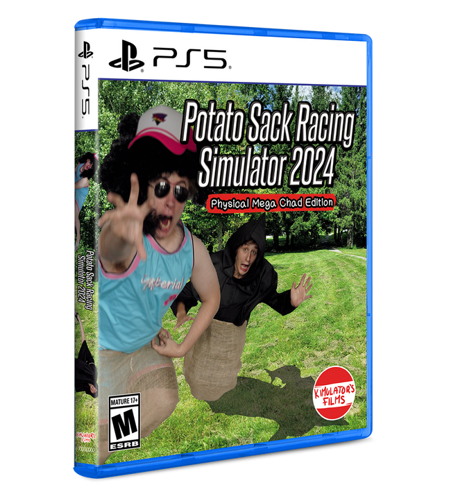 PS5 Limited Run #145: Potato Sack Racing Simulator 2024: Physical Mega Chad Edition