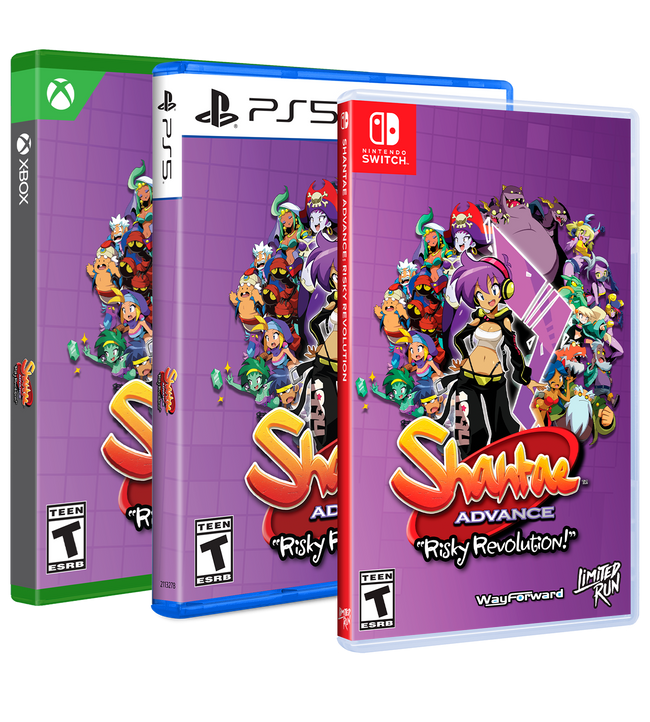 Shantae Advance: Risky Revolution Standard Edition Event Exclusive (Switch, PS5, Xbox)