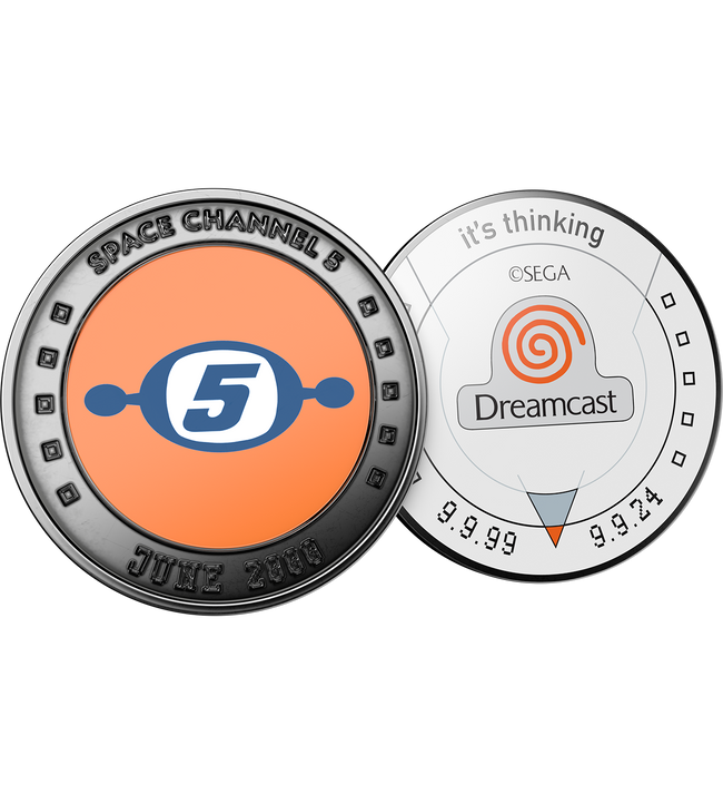 Space Channel 5 Commemorative Coin