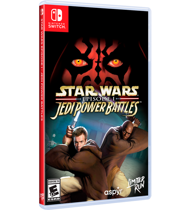 Switch Limited Run #277: Star Wars™: Episode I: Jedi Power Battles™ Event Exclusive
