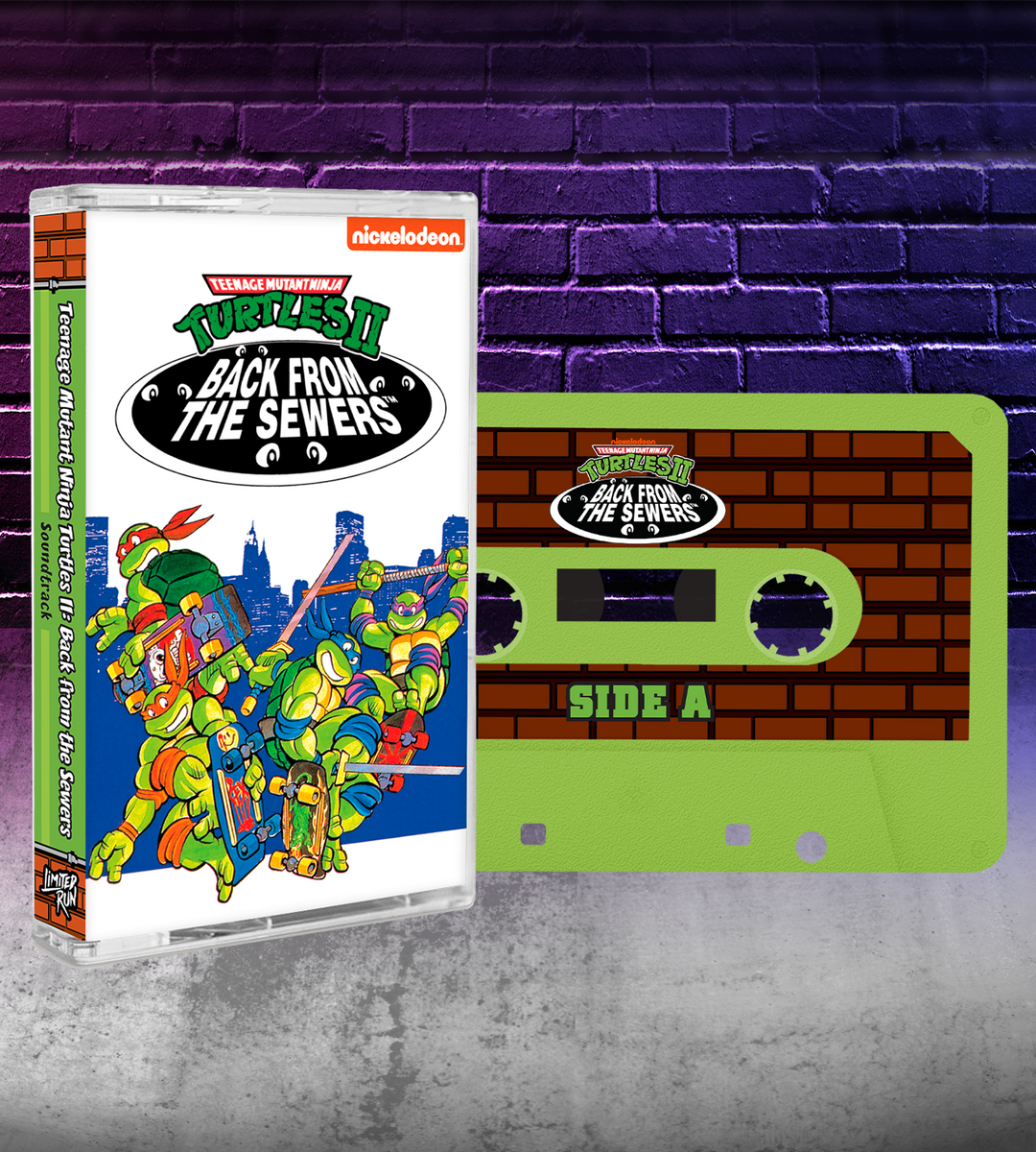 TMNT Video Game Soundtrack Is Coming To Vinyl, CD & Cassette Tape