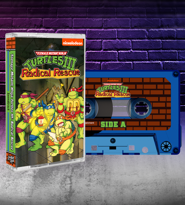 Teenage Mutant Ninja Turtles III: Radical Rescue - Cassette Soundtrack