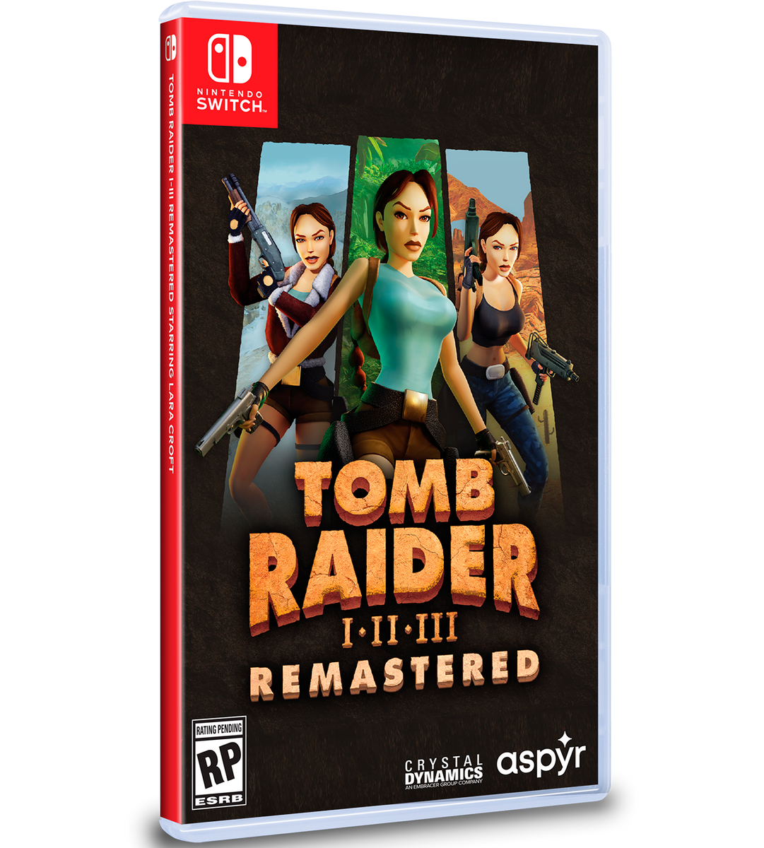 Tomb Raider I-III Remastered (Switch) – Limited Run Games