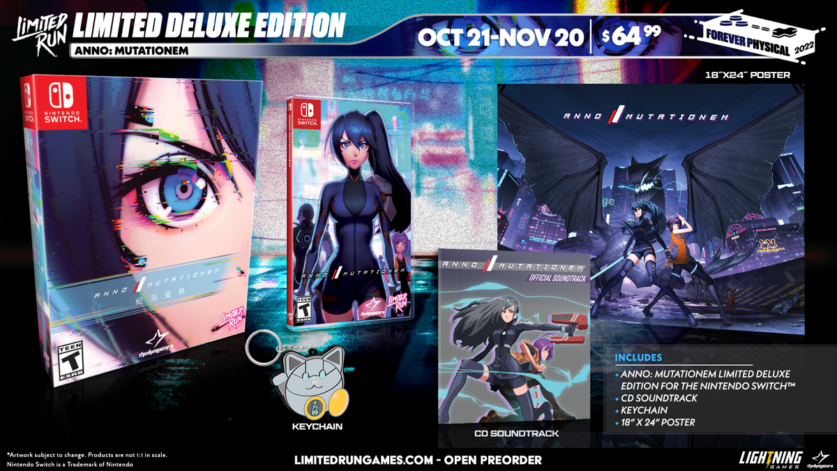 Switch Limited Run 165 ANNO Mutationem Deluxe Edition