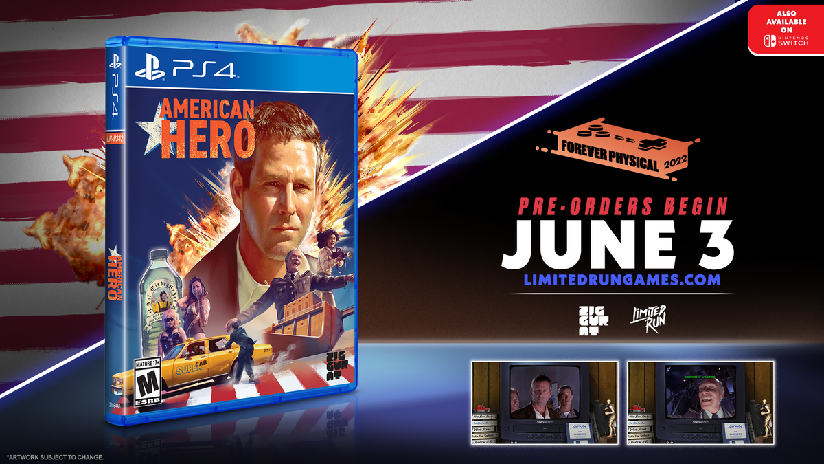 Limited Run #465: American Hero (PS4)