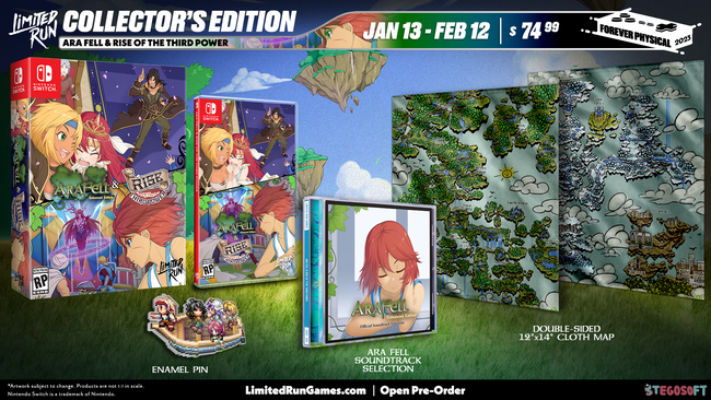 Switch Limited Run #173: Ara Fell & Rise of the Third Power Collector's Edition
