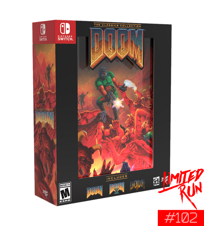 Switch Limited Run #102: DOOM: The Classics Collection Collector's Edition