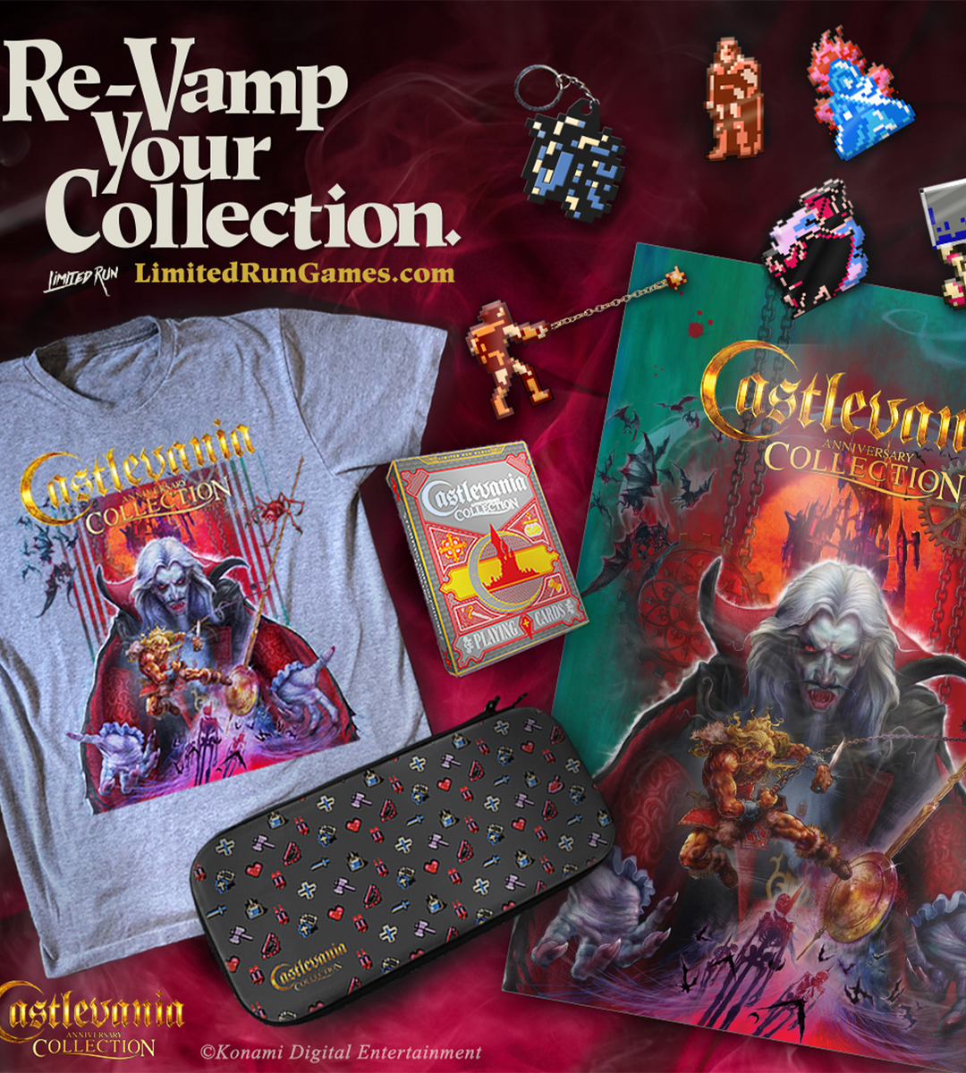 Limited Run Games on X: WHAT A HORRIBLE NIGHT TO HAVE A CURSE. The  Castlevania Anniversary Collection slays on Switch & PS4 with Standard,  Classic, Bloodlines, and Ultimate physical editions! Our supersized