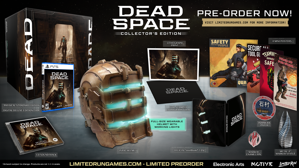 Dead Space' remake launch time, file size, and pre-order bonuses