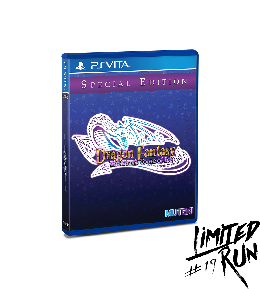 Limited Run 19 Dragon Fantasy The Black Tome of Ice Vita
