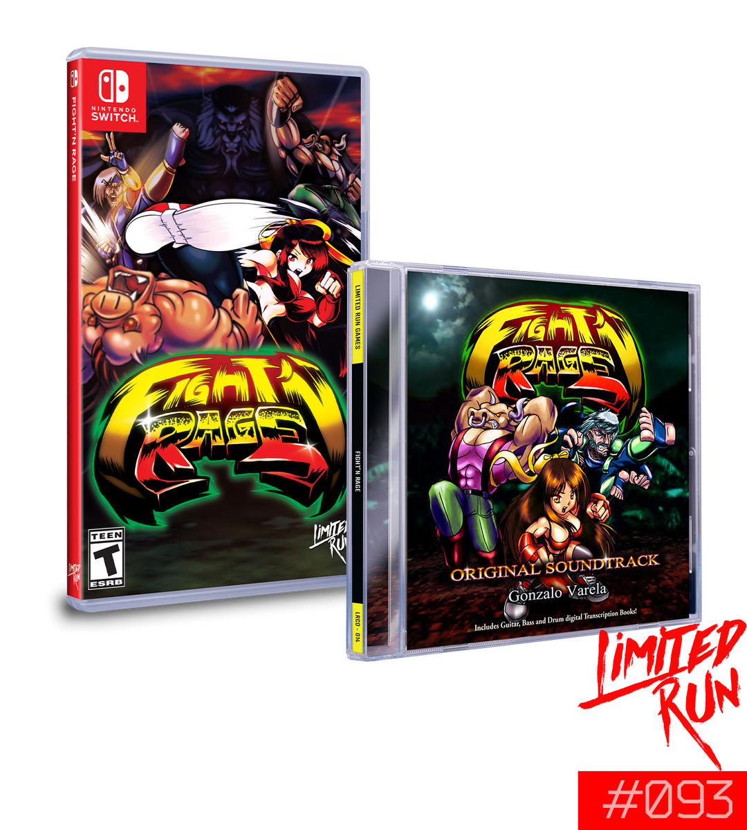 Switch Limited Run #93: Fight'N Rage Soundtrack Bundle