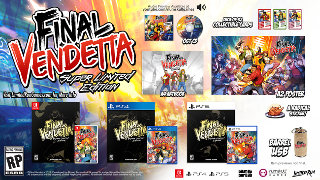 Final Vendetta Super Limited Edition (PS4)