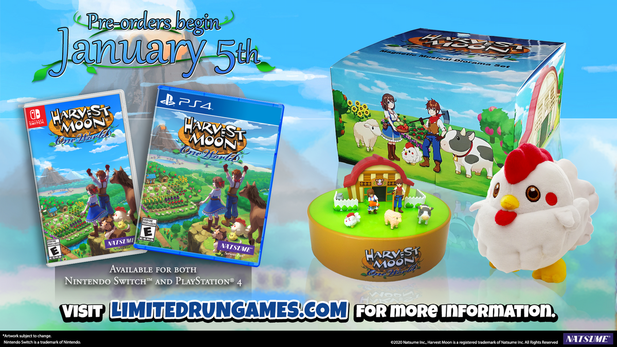 Harvest moon switch pre order deals