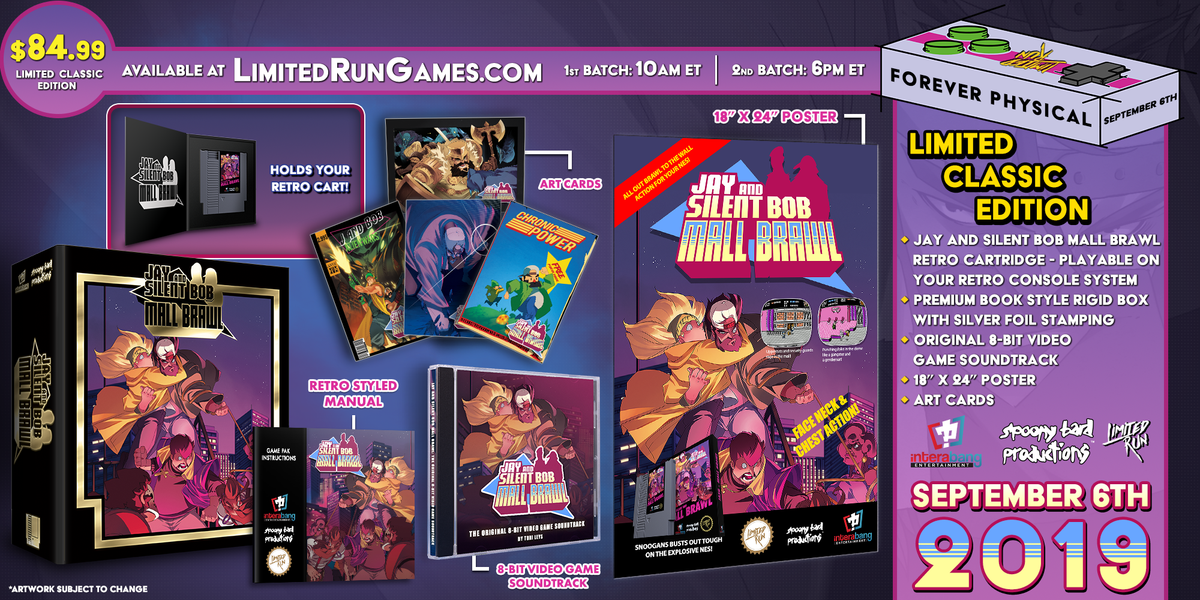 Jay and Silent Bob Mall Brawl #093 GOLD Limited Run Trading Jay and Silent Bob Mall Brawl #093 GOLD Limited Run Trading
