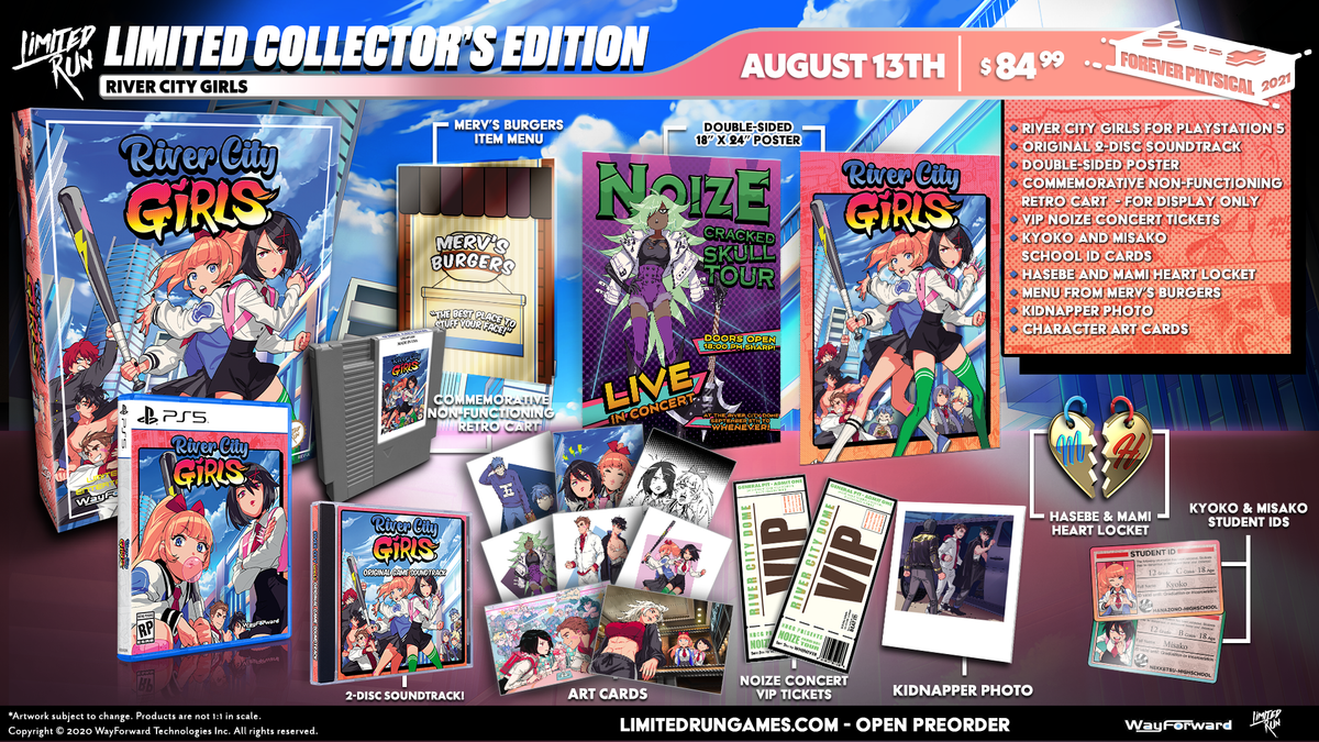 PS5 River City Girls Collector's Edition