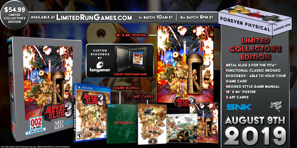 Metal slug 3 online vita