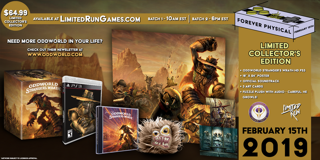 Limited Run #244: Oddworld Stranger's Wrath Collector's Edition (PS3)