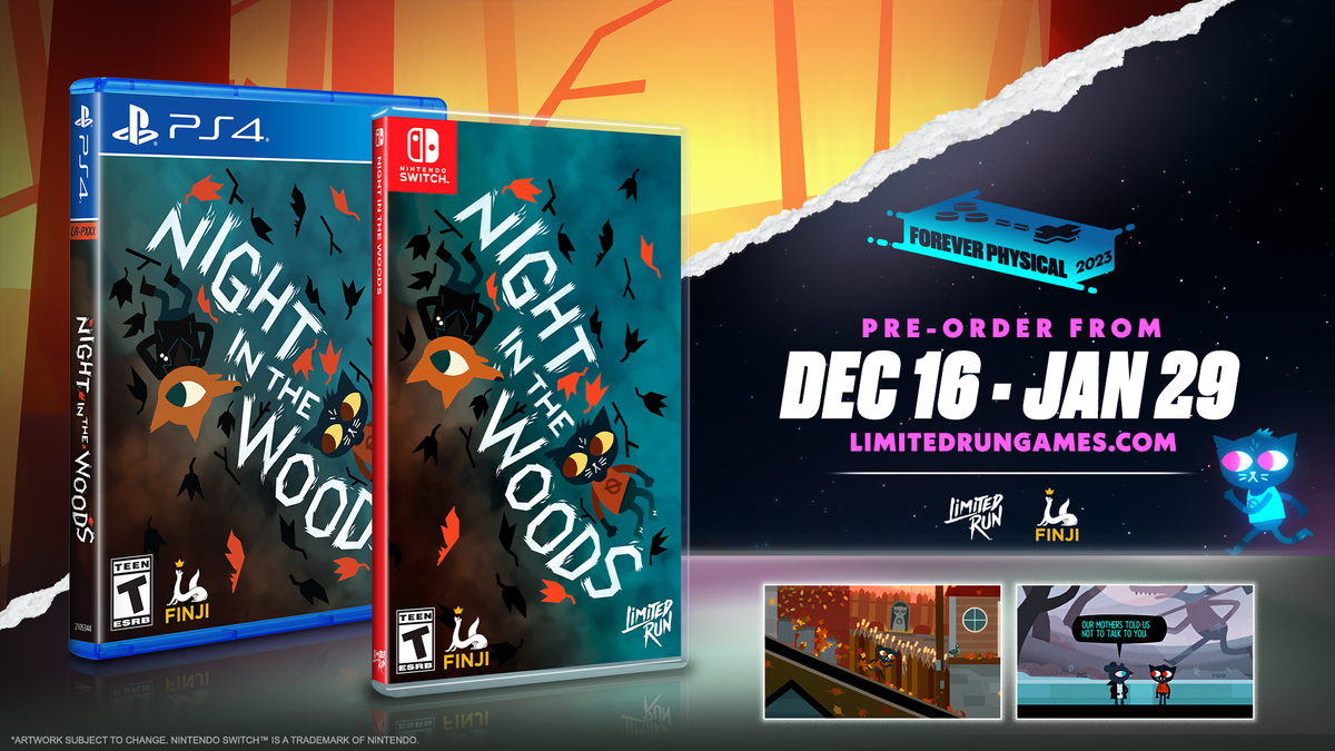 Switch Limited Run 171 Night in the Woods