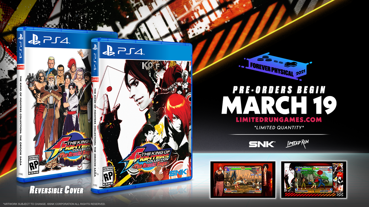 Limited Run #393: The King Of Fighters Collection: The Orochi Saga ...