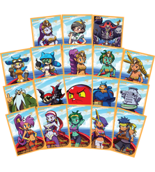 Shantae and the Pirate's Curse - Trading Card Set