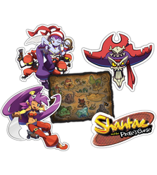 Shantae and the Pirate's Curse - Sticker Set