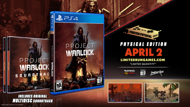 Limited Run #394: Project Warlock Soundtrack Bundle (PS4)