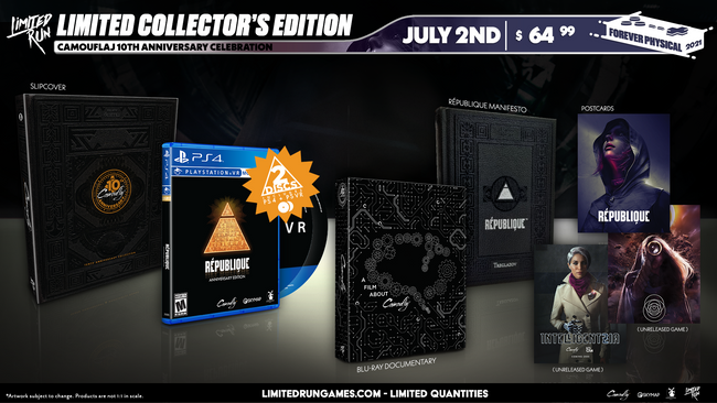 Limited Run #409: République: Anniversary Edition - Collector's Edition (PS4/PSVR)