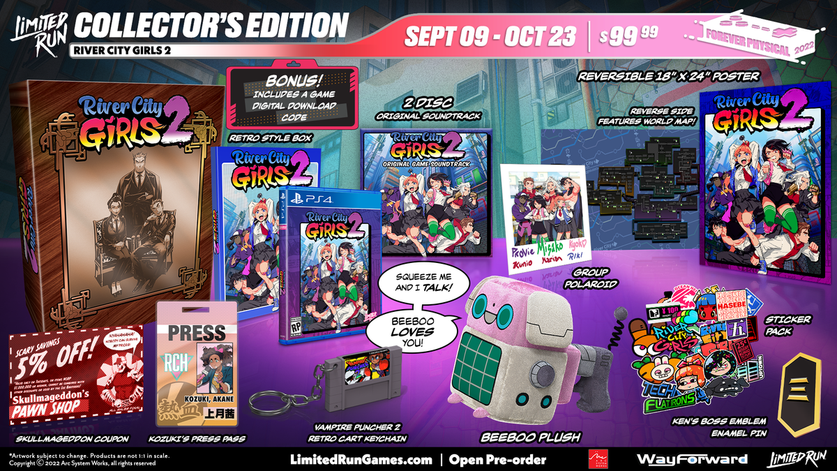 Limited Run #476: River City Girls 2 Ultimate Edition (PS4) – Limited