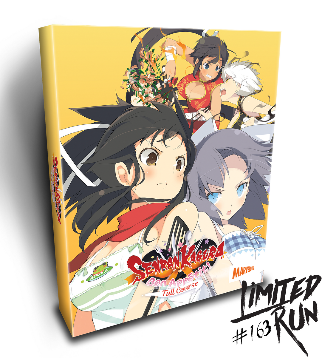 Senran Kagura Bon Appetit! Limited Run Games #163 PlayStation Vita Brand  New!